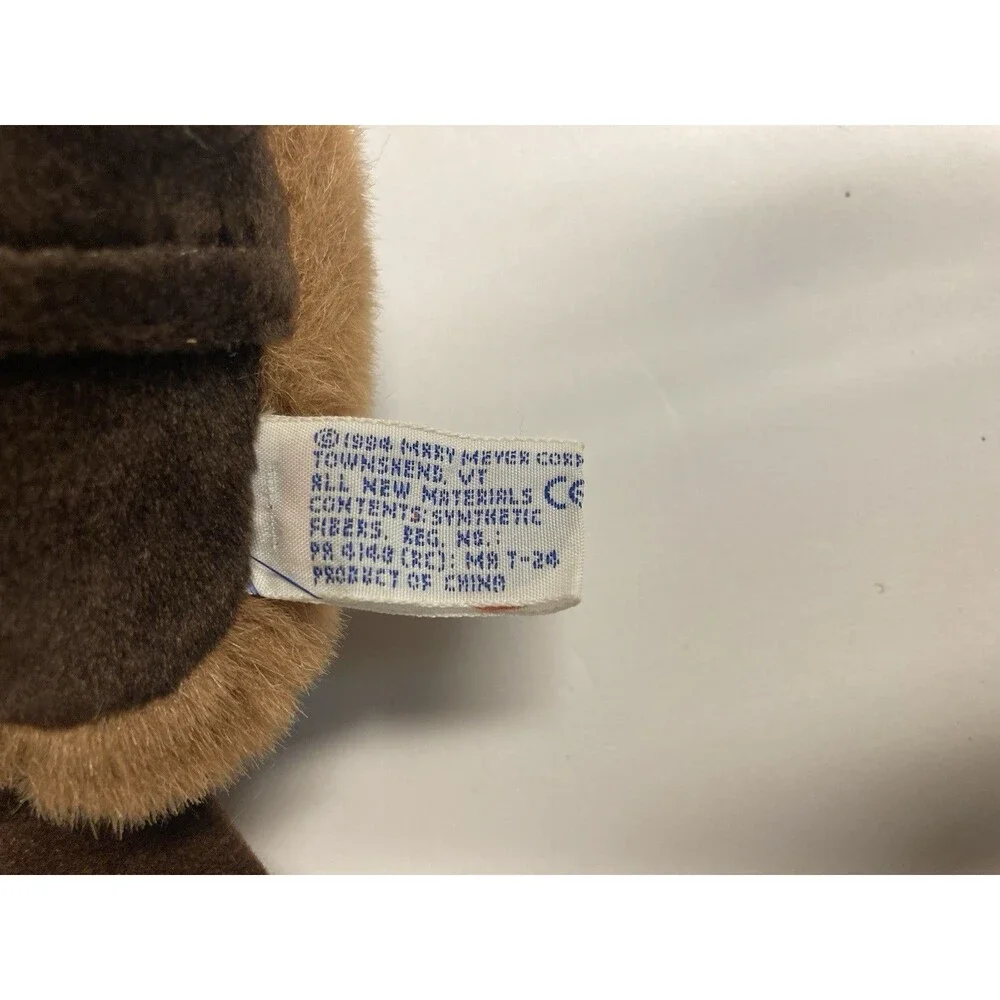 Mary Meyer Vintage 1994 Platypus Mini Beanbag Plush Stuffed Animal Brown